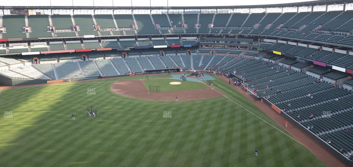 Oriole Park at Camden Yards - Section 386 Seat View