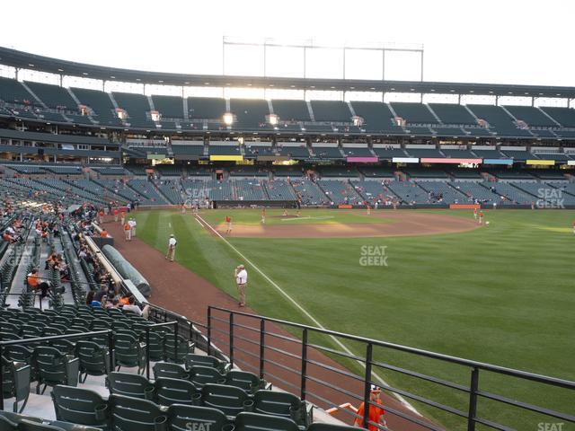 Oriole Park at Camden Yards - Section 4 Seat View