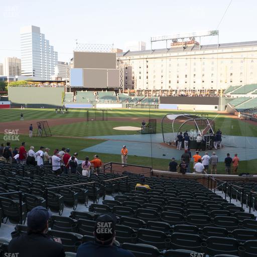 Oriole Park at Camden Yards - Section 44 Seat View