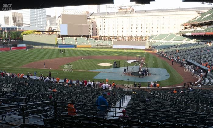 Oriole Park at Camden Yards - Section 45 Seat View