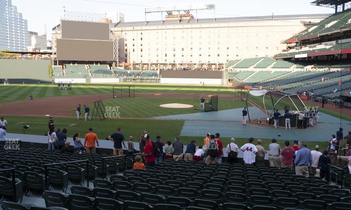 Oriole Park at Camden Yards - Section 48 Seat View