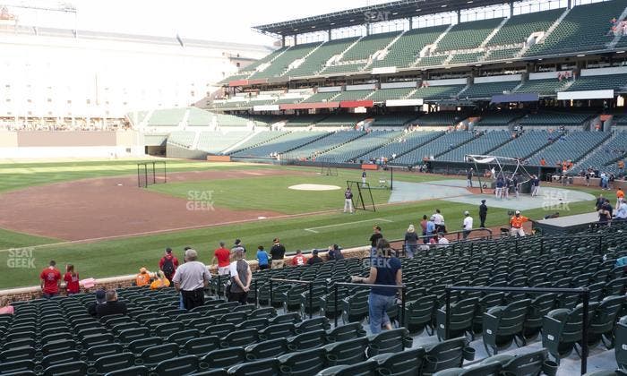 Oriole Park at Camden Yards - Section 58 Seat View