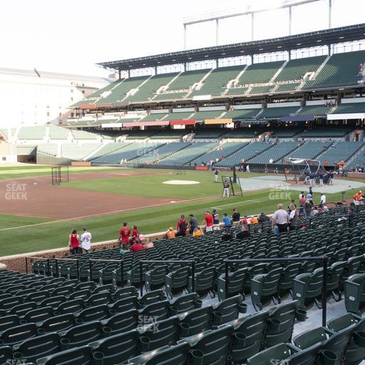 Oriole Park at Camden Yards - Section 60 Seat View