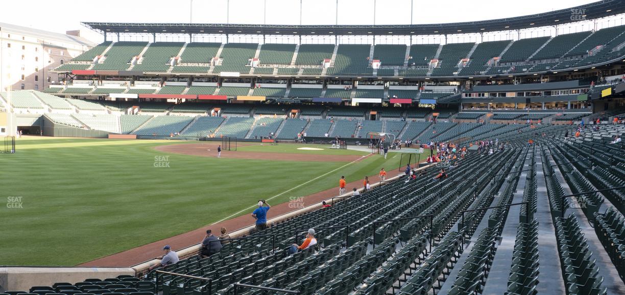 Oriole Park at Camden Yards - Section 72 Seat View