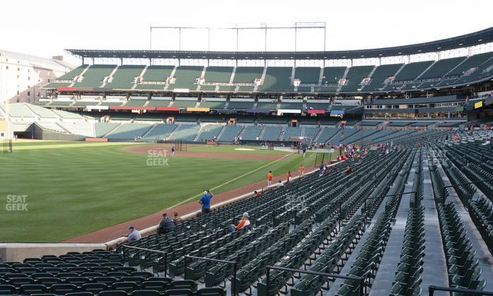 Oriole Park at Camden Yards - Section 72 Seat View
