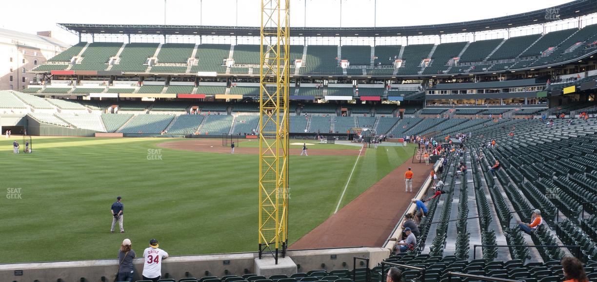 Oriole Park at Camden Yards - Section 74 Seat View
