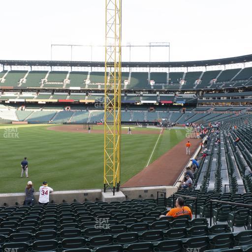 Oriole Park at Camden Yards - Section 74 Seat View