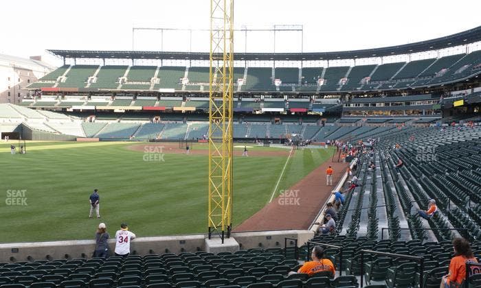 Oriole Park at Camden Yards - Section 74 Seat View