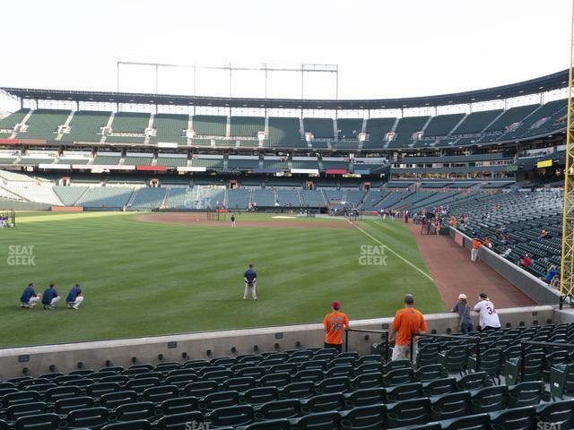 Oriole Park at Camden Yards - Section 76 Seat View