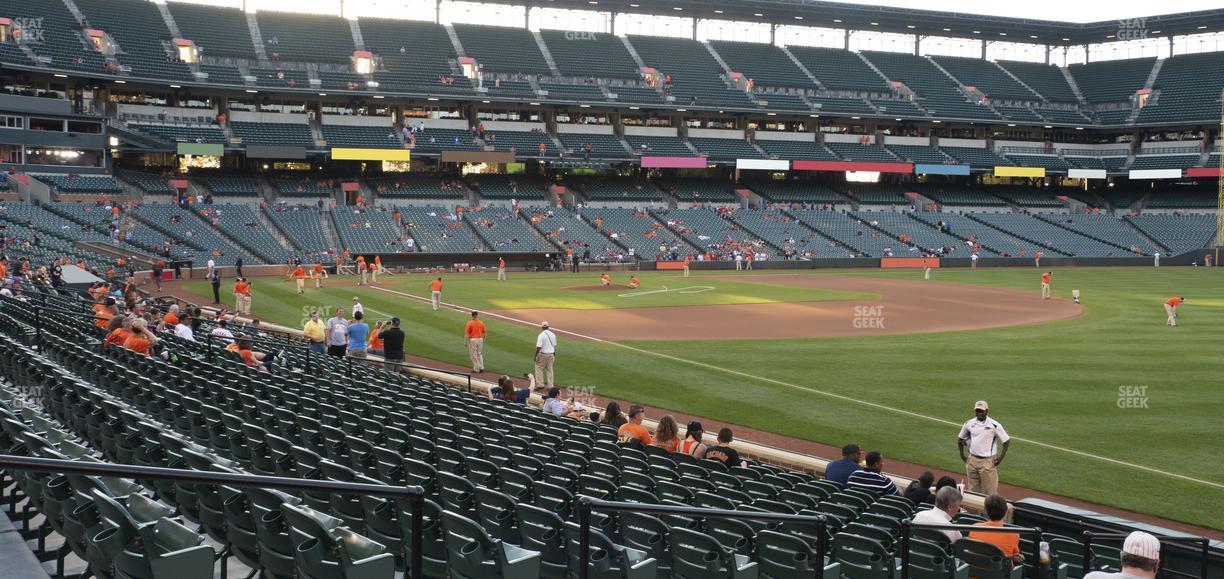Oriole Park at Camden Yards - Section 8 Seat View