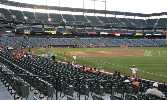 Oriole Park at Camden Yards - Section 8 Seat View