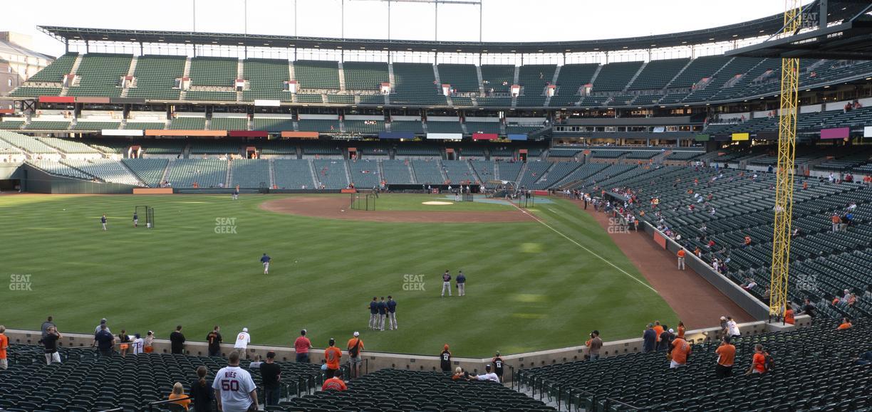 Oriole Park at Camden Yards - Section 81 Seat View
