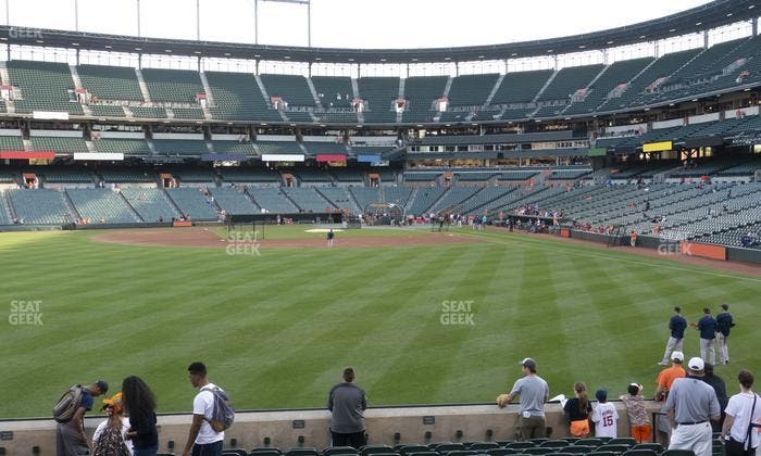 Oriole Park at Camden Yards - Section 82 Seat View