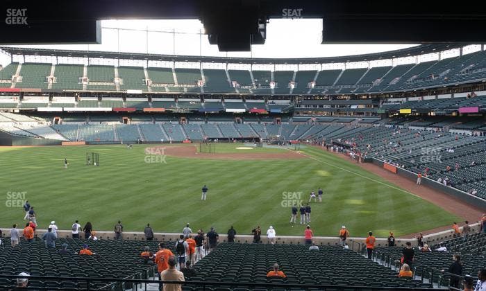 Oriole Park at Camden Yards - Section 83 Seat View