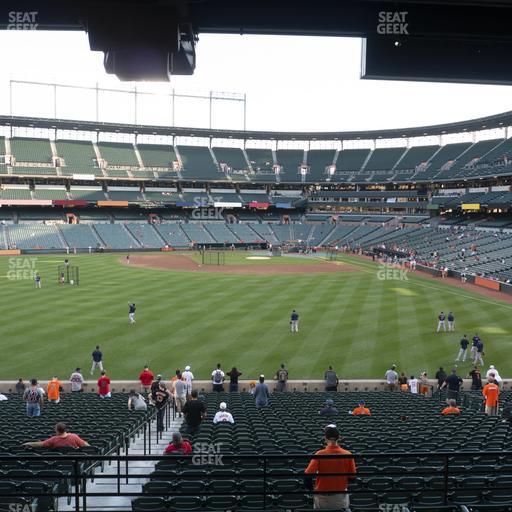 Oriole Park at Camden Yards - Section 85 Seat View