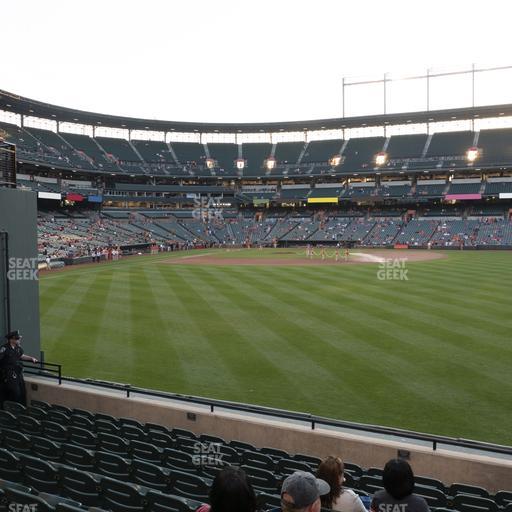 Oriole Park at Camden Yards - Section 98 Seat View