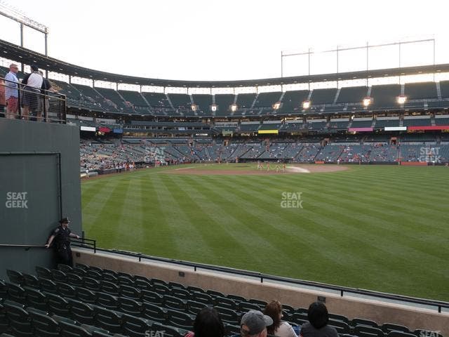 Oriole Park at Camden Yards - Section 98 Seat View