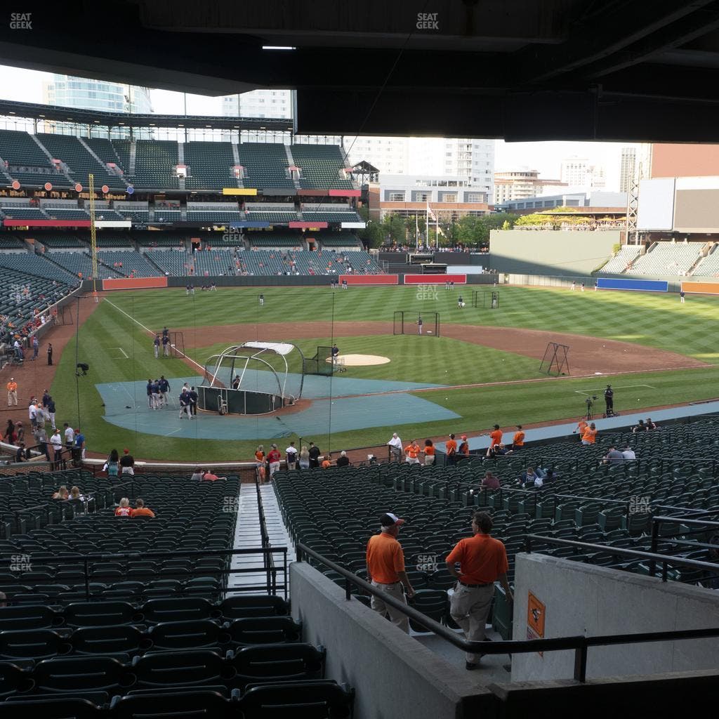 Oriole Park at Camden Yards - Section Club 31 Seat View