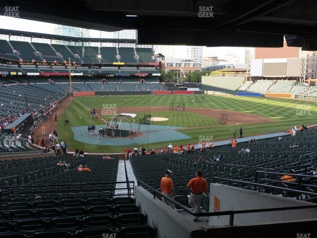 Oriole Park at Camden Yards - Section Club 31 Seat View