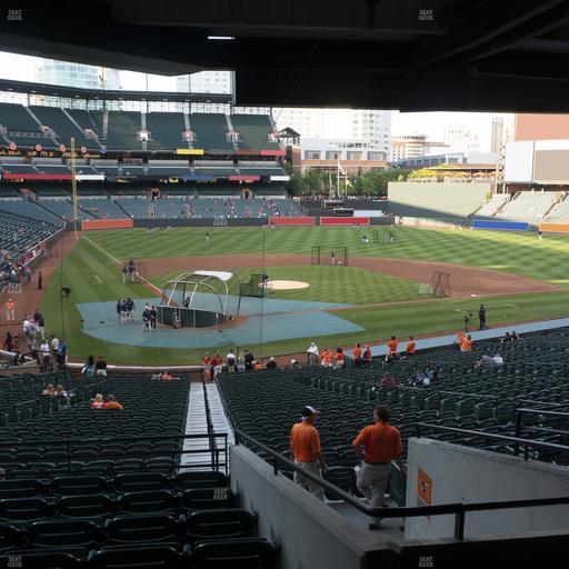 Oriole Park at Camden Yards - Section Premium Club 31 Seat View