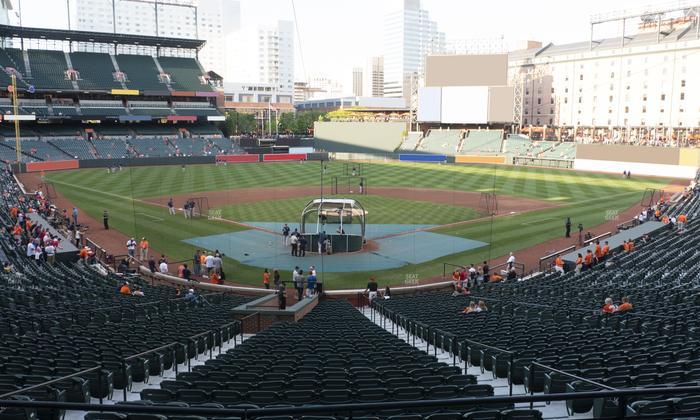 Oriole Park at Camden Yards - Section Premium Club 35 Seat View