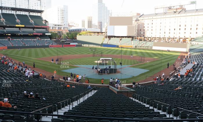 Oriole Park at Camden Yards - Section Premium Club 37 Seat View