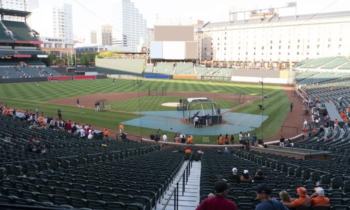 Oriole Park at Camden Yards - Section Premium Club 39 Seat View