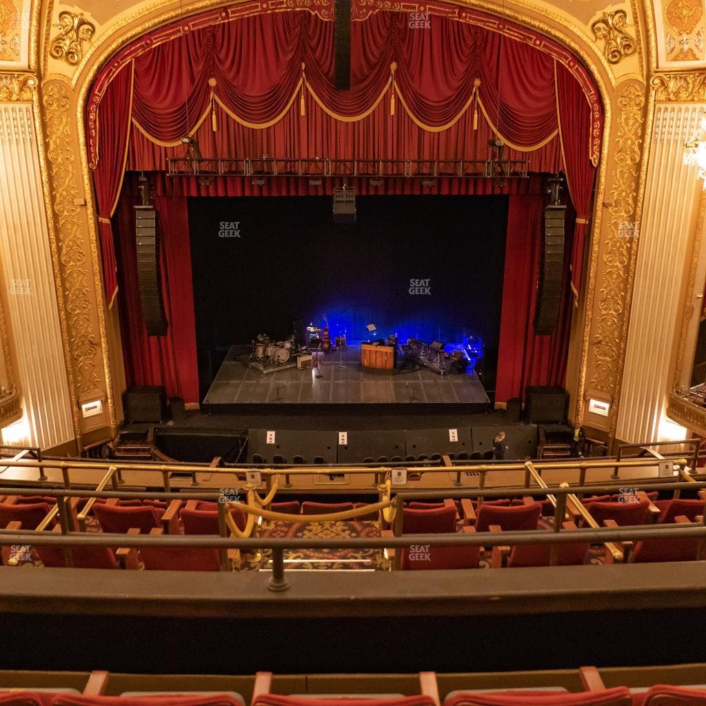 Orpheum Theatre - Memphis - Section Balcony Center Seat View