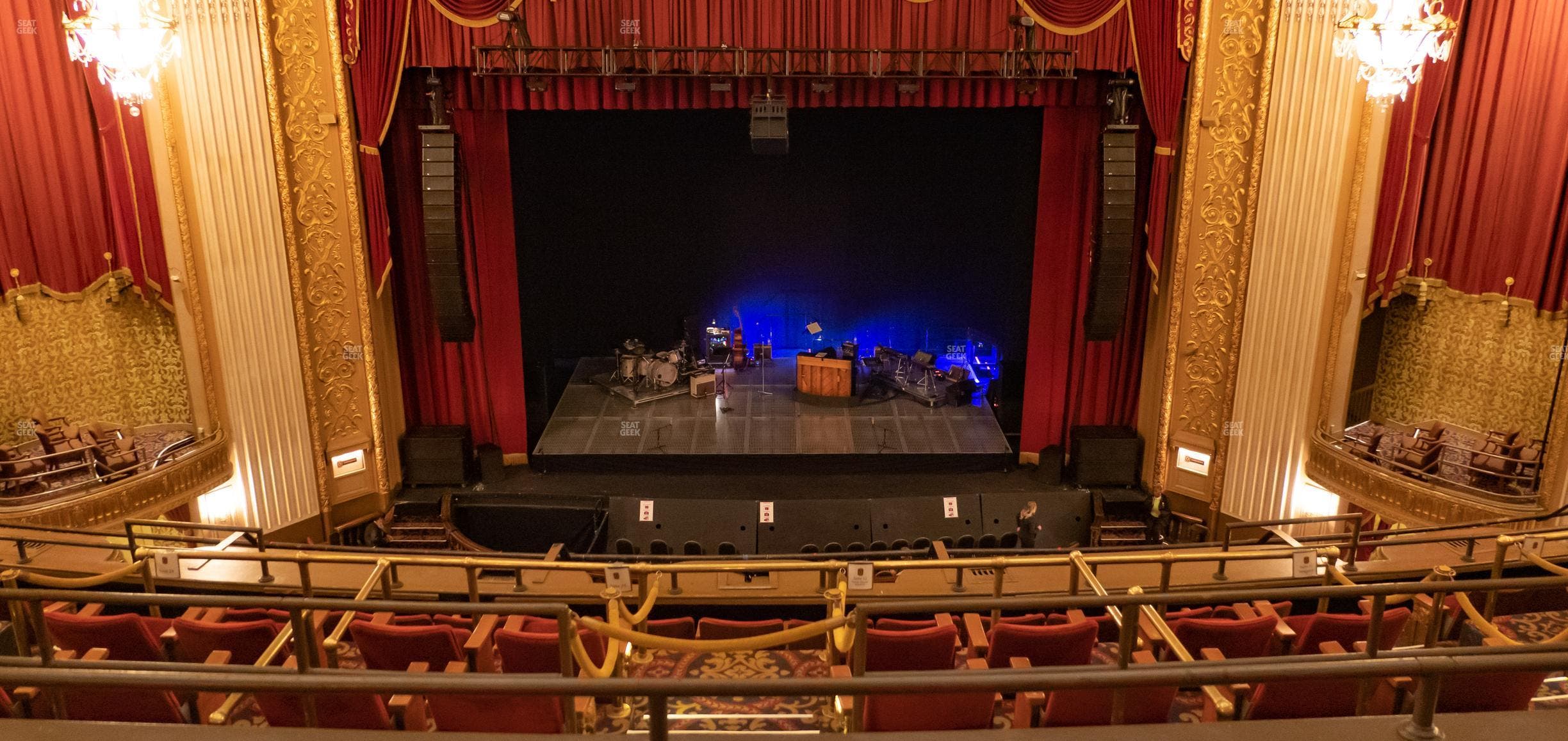 Orpheum Theatre - Memphis - Section Balcony Center Seat View