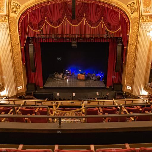Orpheum Theatre - Memphis - Section Balcony Center Seat View