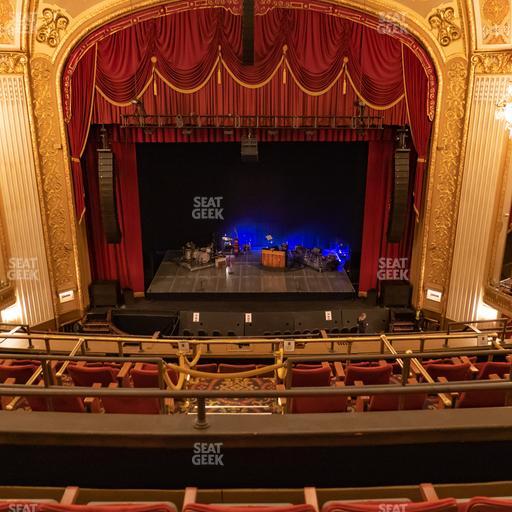 Orpheum Theatre - Memphis - Section Balcony Center Seat View
