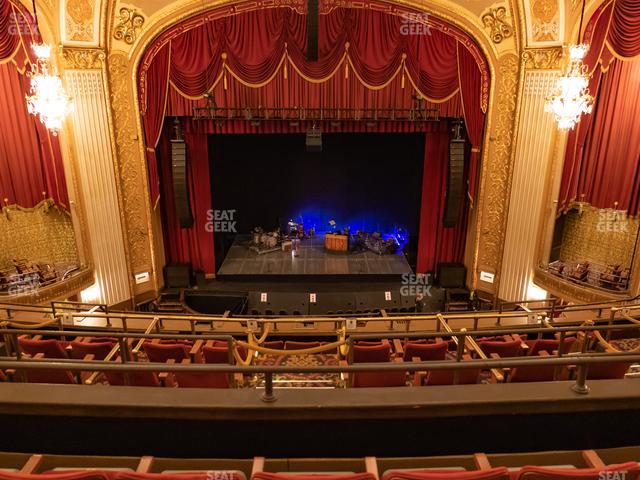 Orpheum Theatre - Memphis - Section Balcony Center Seat View
