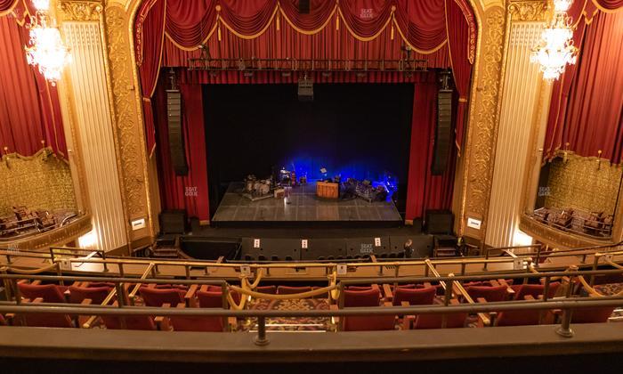 Orpheum Theatre - Memphis - Section Balcony Center Seat View