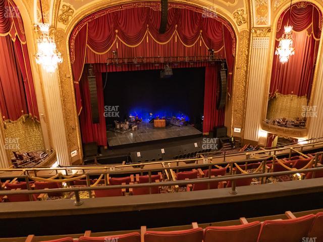 Orpheum Theatre - Memphis - Section Balcony Left Center Seat View