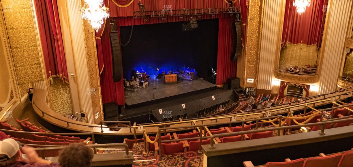 Orpheum Theatre - Memphis - Section Balcony Left Seat View