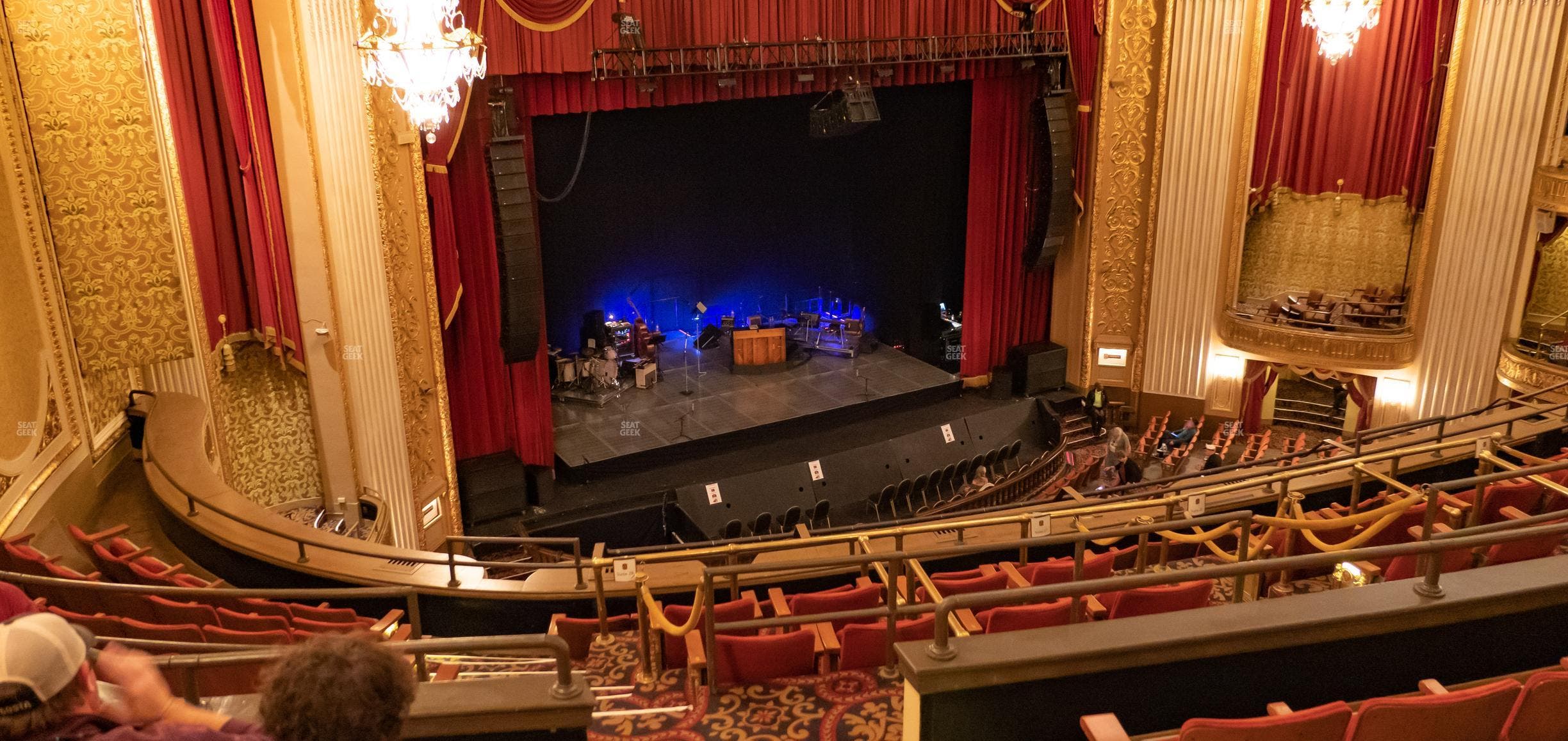 Orpheum Theatre - Memphis - Section Balcony Left Seat View