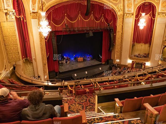 Orpheum Theatre - Memphis - Section Balcony Left Seat View