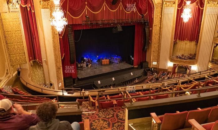 Orpheum Theatre - Memphis - Section Balcony Left Seat View