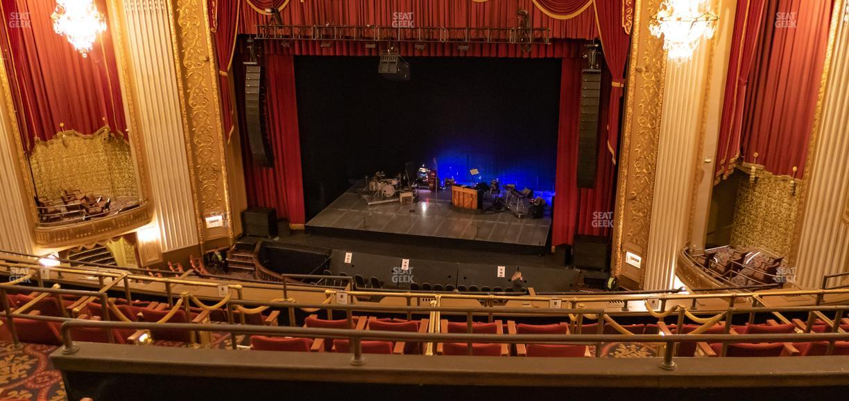 Orpheum Theatre - Memphis - Section Balcony Right Center Seat View