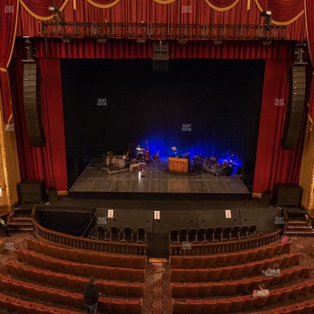 Orpheum Theatre - Memphis - Section Grand Tier Center Seat View