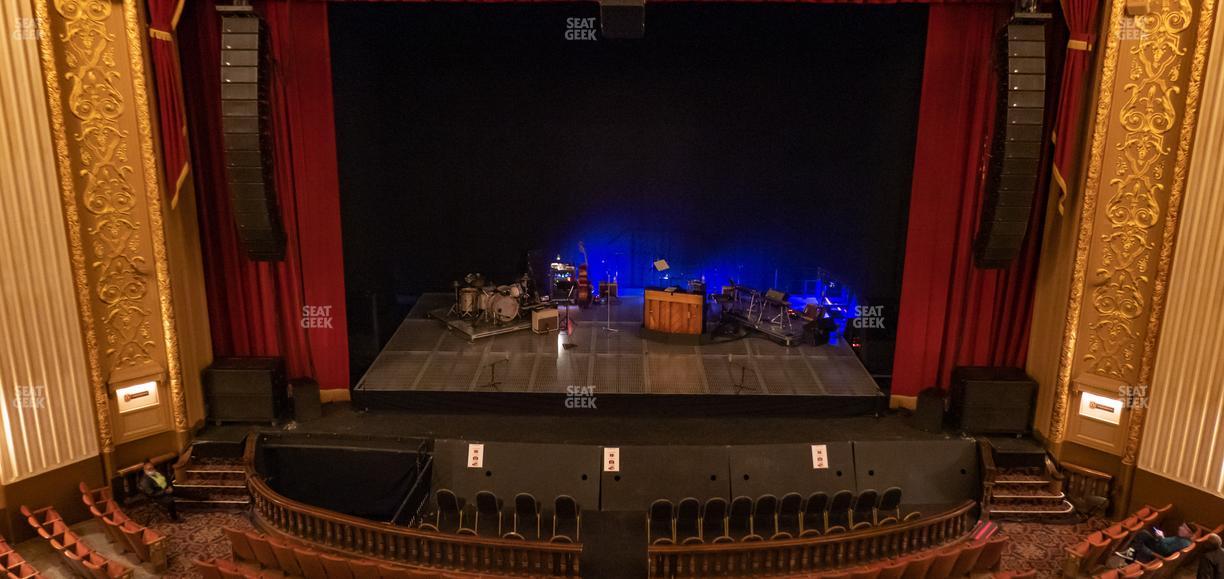 Orpheum Theatre - Memphis - Section Grand Tier Center Seat View