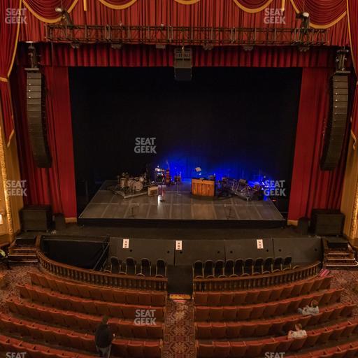Orpheum Theatre - Memphis - Section Grand Tier Center Seat View