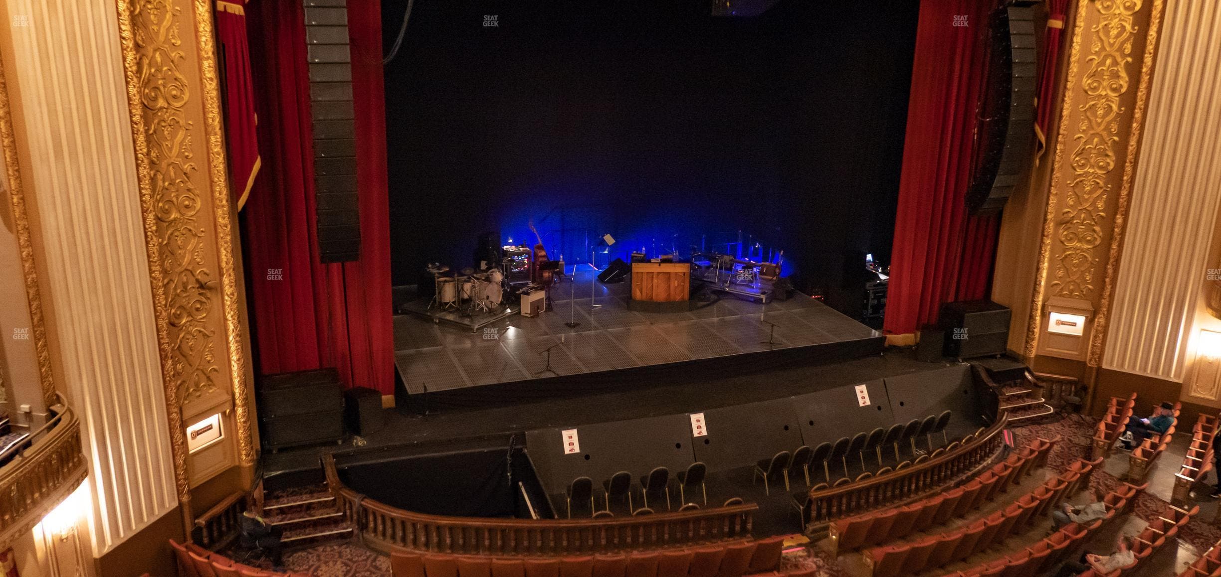 Orpheum Theatre - Memphis - Section Grand Tier Left Center Seat View