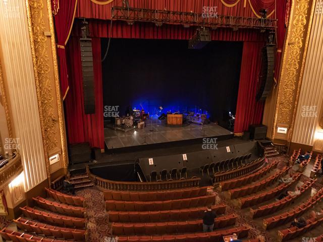 Orpheum Theatre - Memphis - Section Grand Tier Left Center Seat View