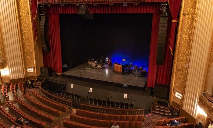Orpheum Theatre - Memphis - Section Grand Tier Right Center Seat View