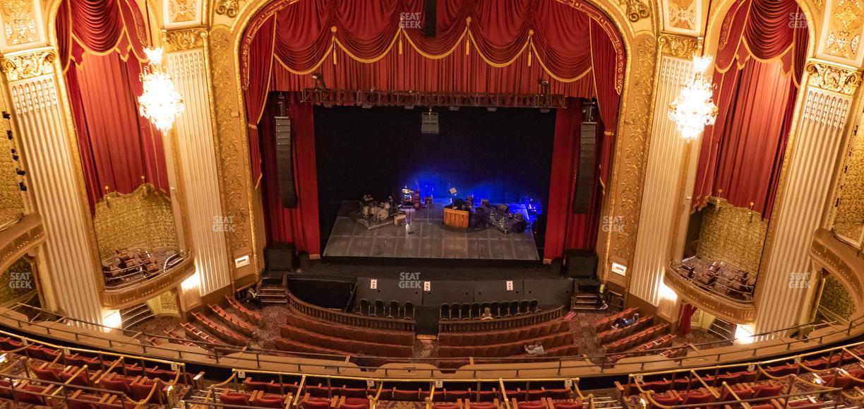 Orpheum Theatre - Memphis - Section Lower Gallery Center Seat View