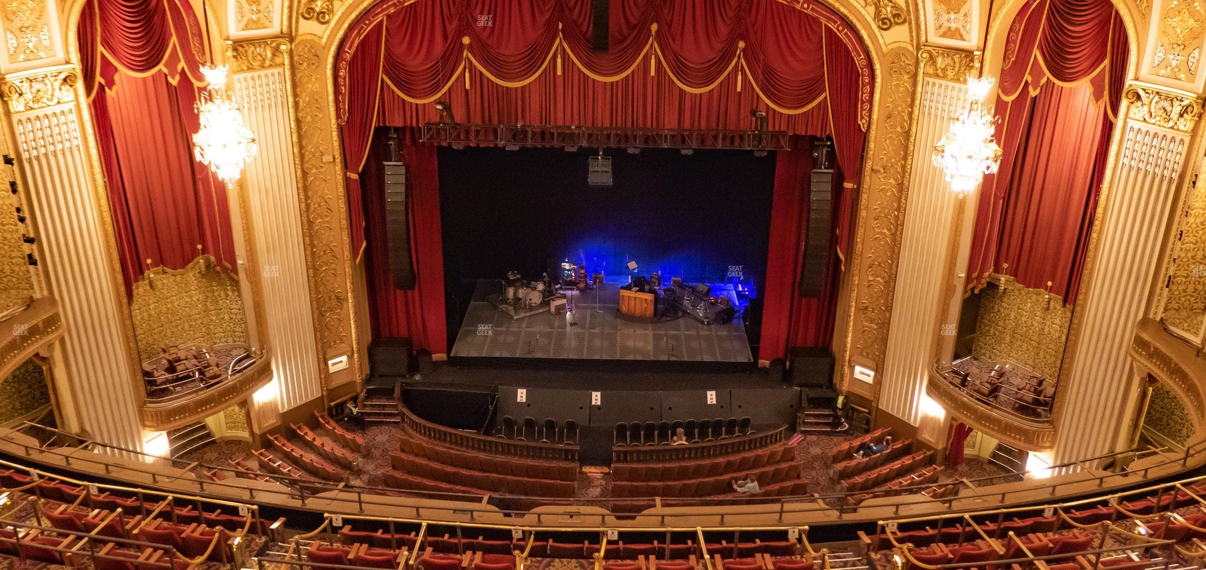 Orpheum Theatre - Memphis - Section Lower Gallery Center Seat View