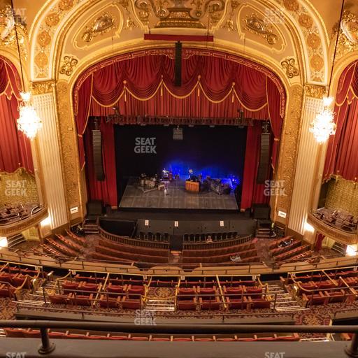 Orpheum Theatre - Memphis - Section Lower Gallery Center Seat View