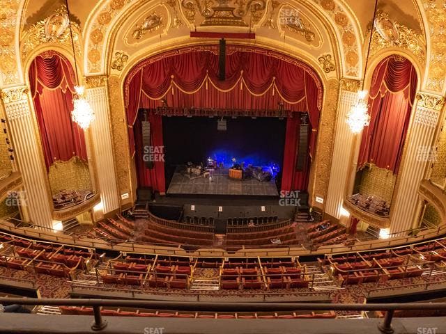 Orpheum Theatre - Memphis - Section Lower Gallery Center Seat View