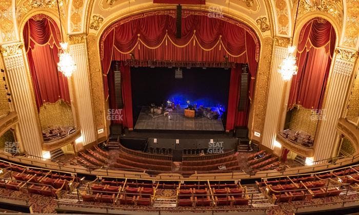 Orpheum Theatre - Memphis - Section Lower Gallery Center Seat View